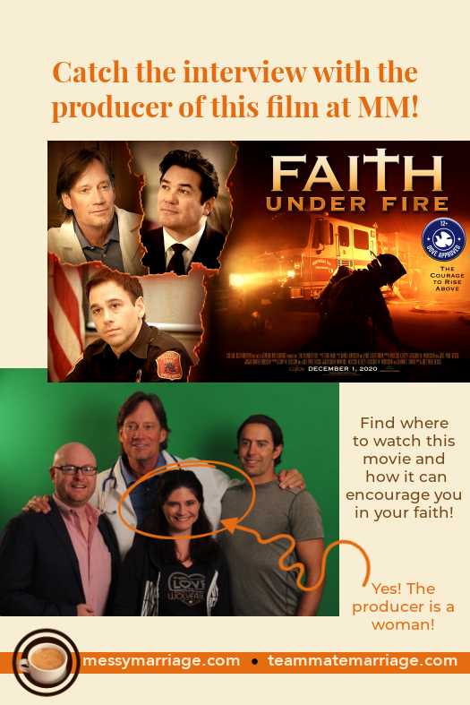 Faith Under Fire - Beth interviews the producer of this faith-based movie, giving you insight into what you'll gain by watching this film. #movie #film #inspiration #inspirational, #faith #trials #persevere #courage
